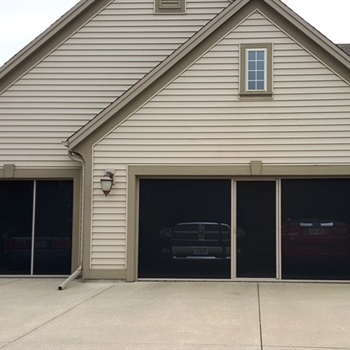 Lifestyle Screens for Functional Garage Living Spaces