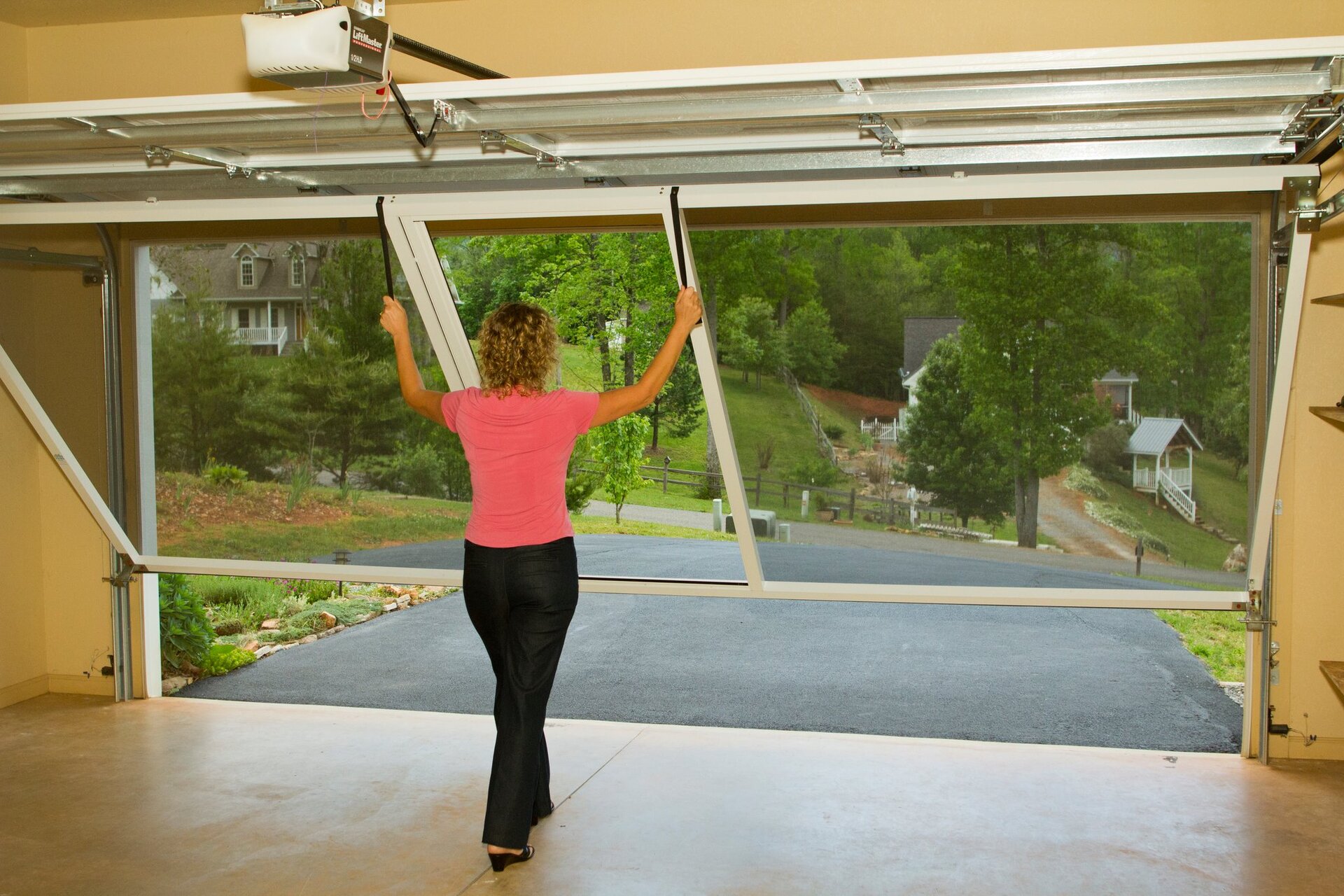 Garage door accessory installation