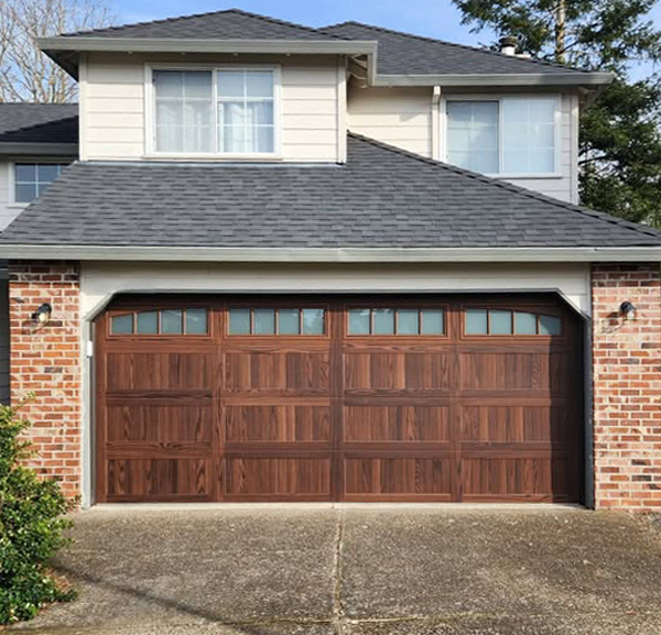 Residential garage door