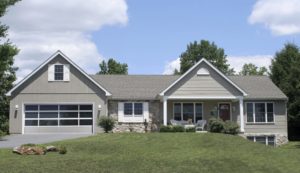 residential full view aluminum overhead door